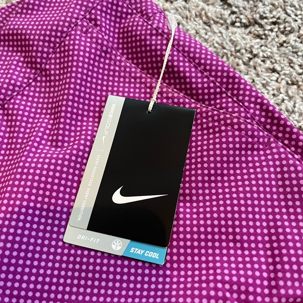 NWT Nike Golf Women’s Shorts- size 8- purple - Picture 5 of 7